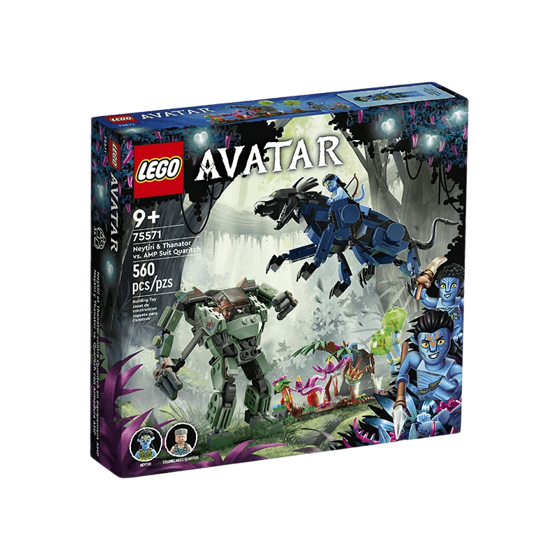 Lego Avatar Series 75571 Netiini and the Shining Beast Vs. Building Blocks Educational Assembly Toys - 