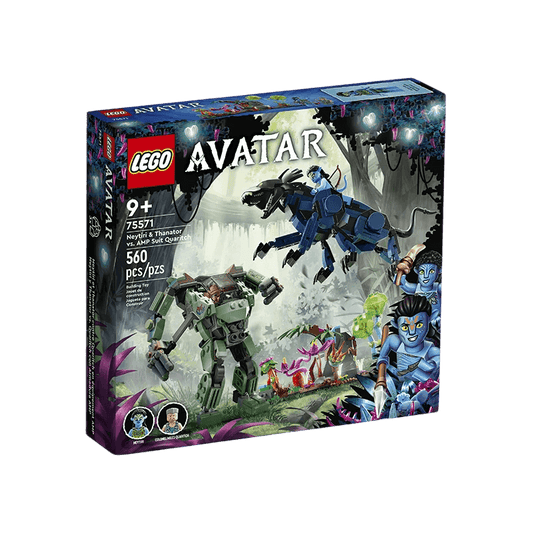Lego Avatar Series 75571 Netiini and the Shining Beast Vs. Building Blocks Educational Assembly Toys - 