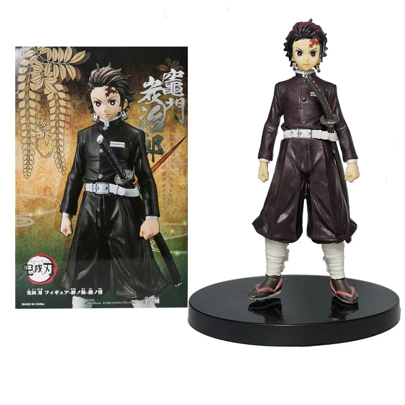 Demon Slayer Figures: Tanjiro & Nezuko Warrior Action Models