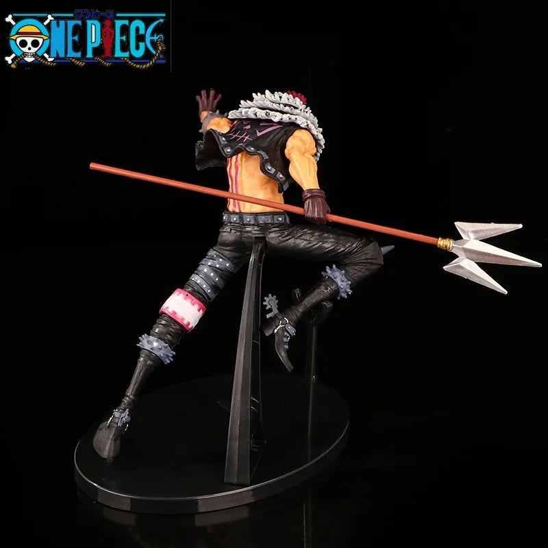 15cm Anime One Piece Figure Charlotte Katakuri King of Artist Action Figure PVC Model Toys Collection Desktop Decoration Kids Gi