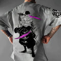 Roronoa Zoro T-Shirt: One Piece Anime Cotton Tee Men Boys