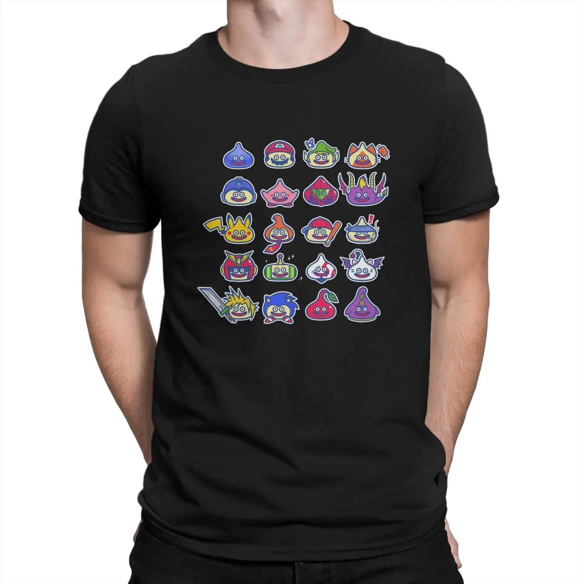 Slime Command Men t-shirt Dragon Quest