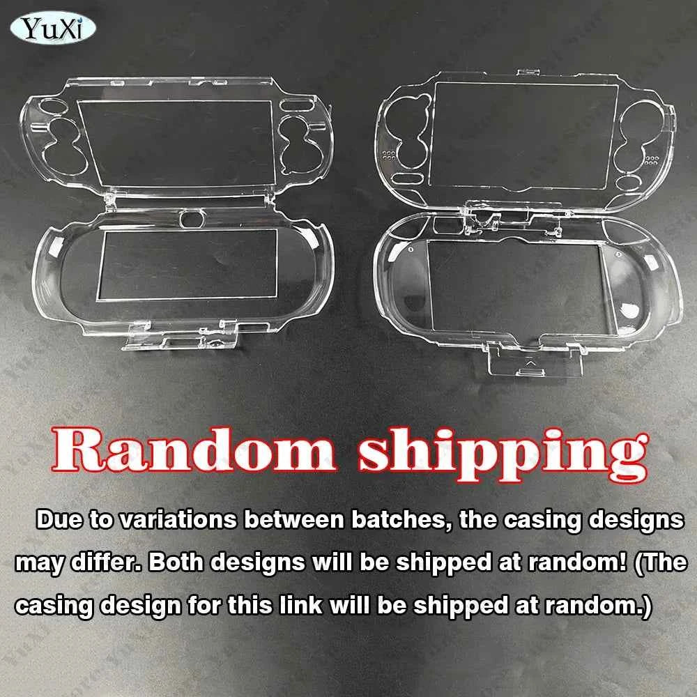 Clear Crystal Protective Case for PS Vita 1000 | Transparent Hard Shell with PET Film
