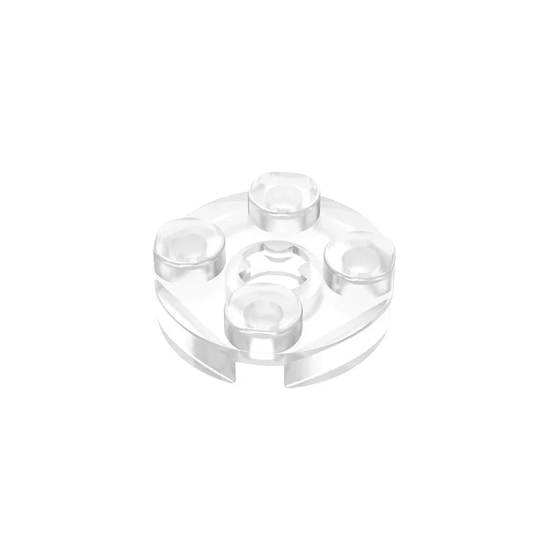 Gobricks GDS-609 PLATE 2X2 ROUND | Compatible Building Blocks for DIY Educational Models