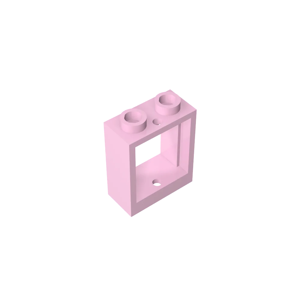 Gobricks GDS-783 Frame 1x2x2 Window | Compatible Building Block for DIY Projects