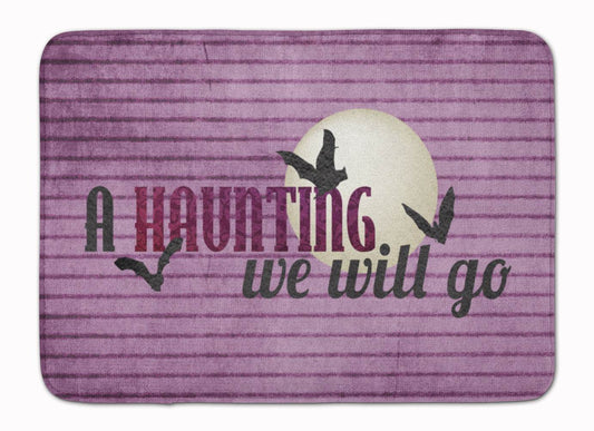 A Haunting we will go Halloween Machine Washable Memory Foam Mat SB3015RUG - 