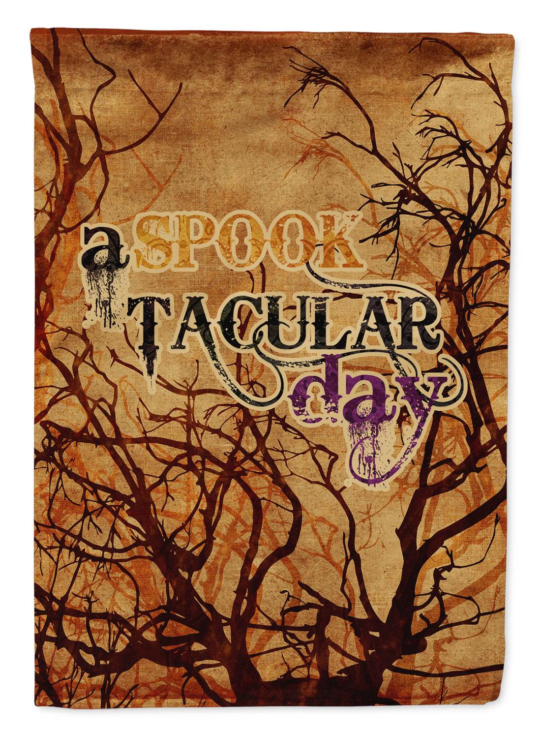 A Spook Tacular Day Halloween Flag Canvas House Size - 