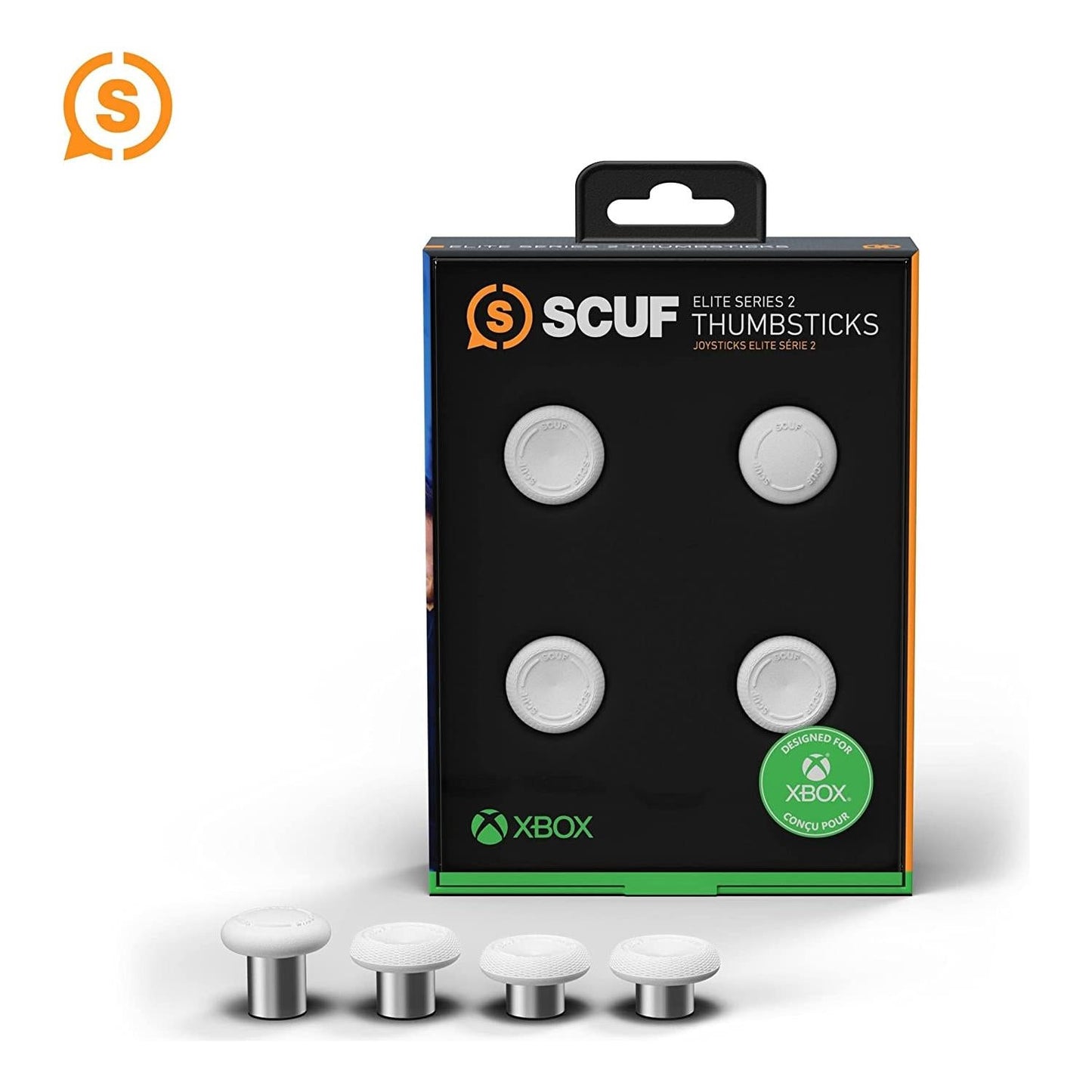 SCUF Elite Series 2 Performance Thumbsticks for Xbox Elite Series 2- White  - Xbox One