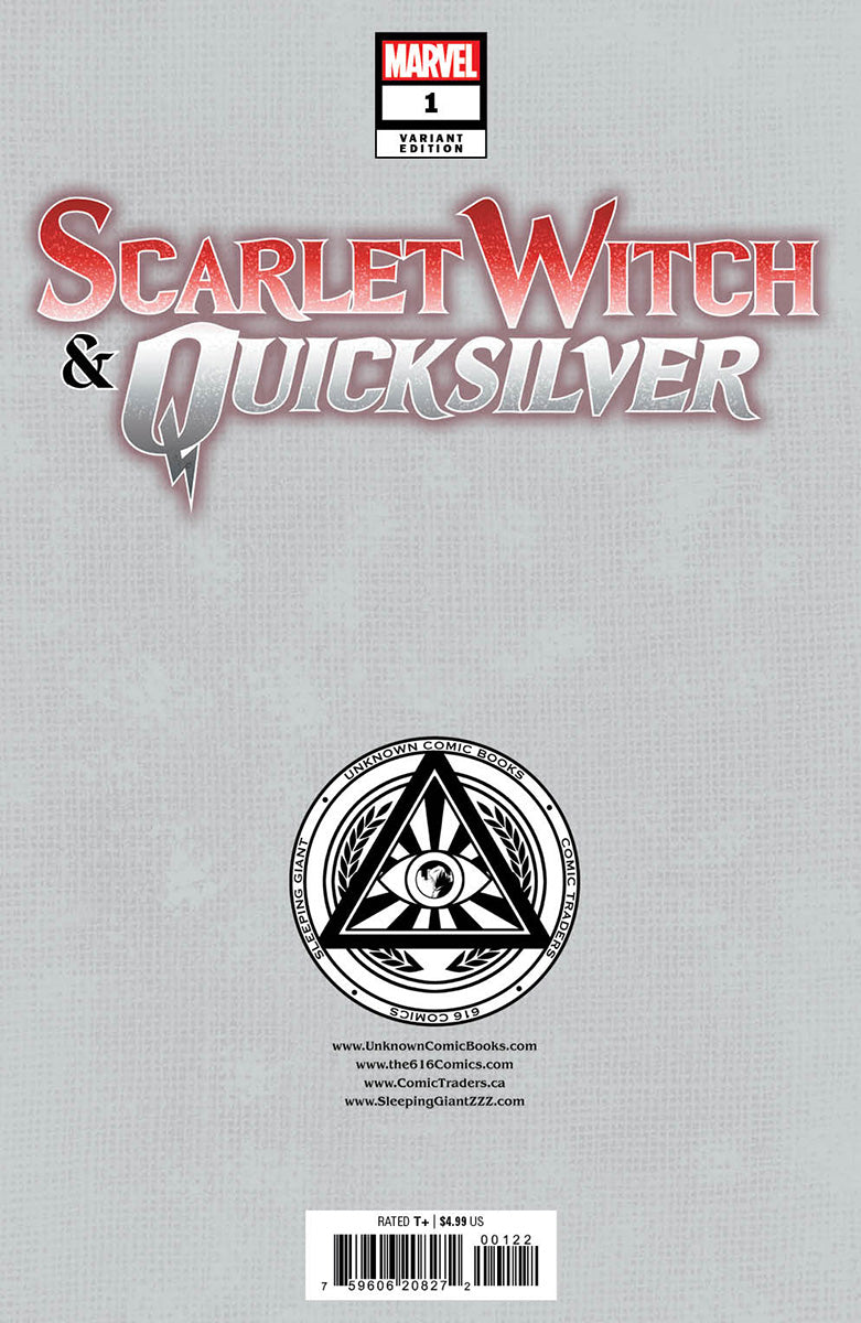 Scarlet Witch & Quicksilver 1 Unknown Comics Peach Momoko Exclusive Var (02/14/2024)