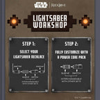 Star Wars X RockLove LIGHTSABER WORKSHOP Passion and Strength Power Core Pack - 