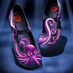 Chocolaticas® Sea Demon Women's Mary Jane Flat