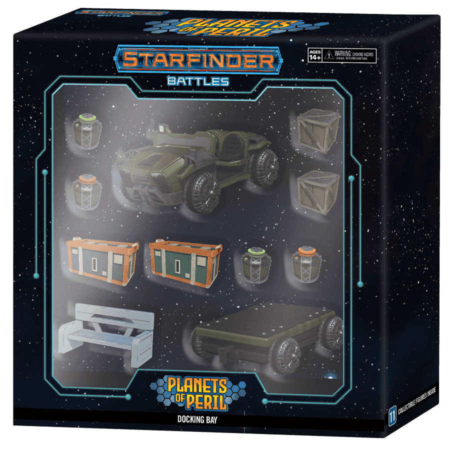 Starfinder Battles: Planets of Peril - Docking Bay Premium Set - 