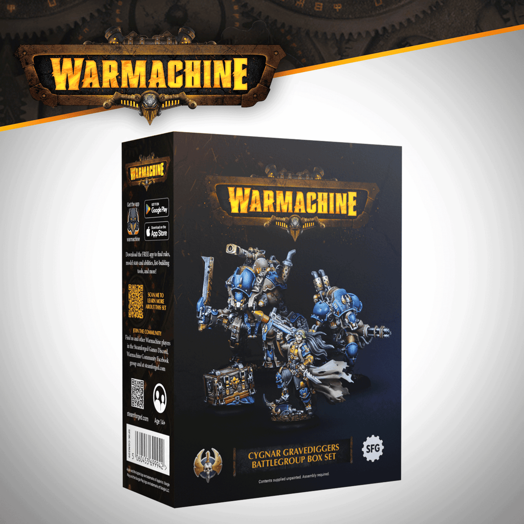 Warmachine: Cygnar - Gravediggers - Battlegroup Box