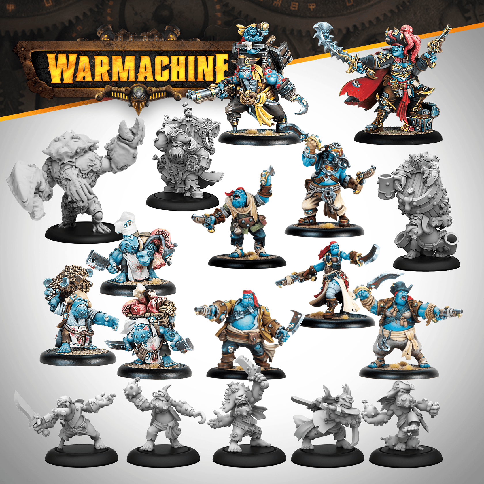 Warmachine: Southern Kriels - Brineblood Marauders - Core Expansion