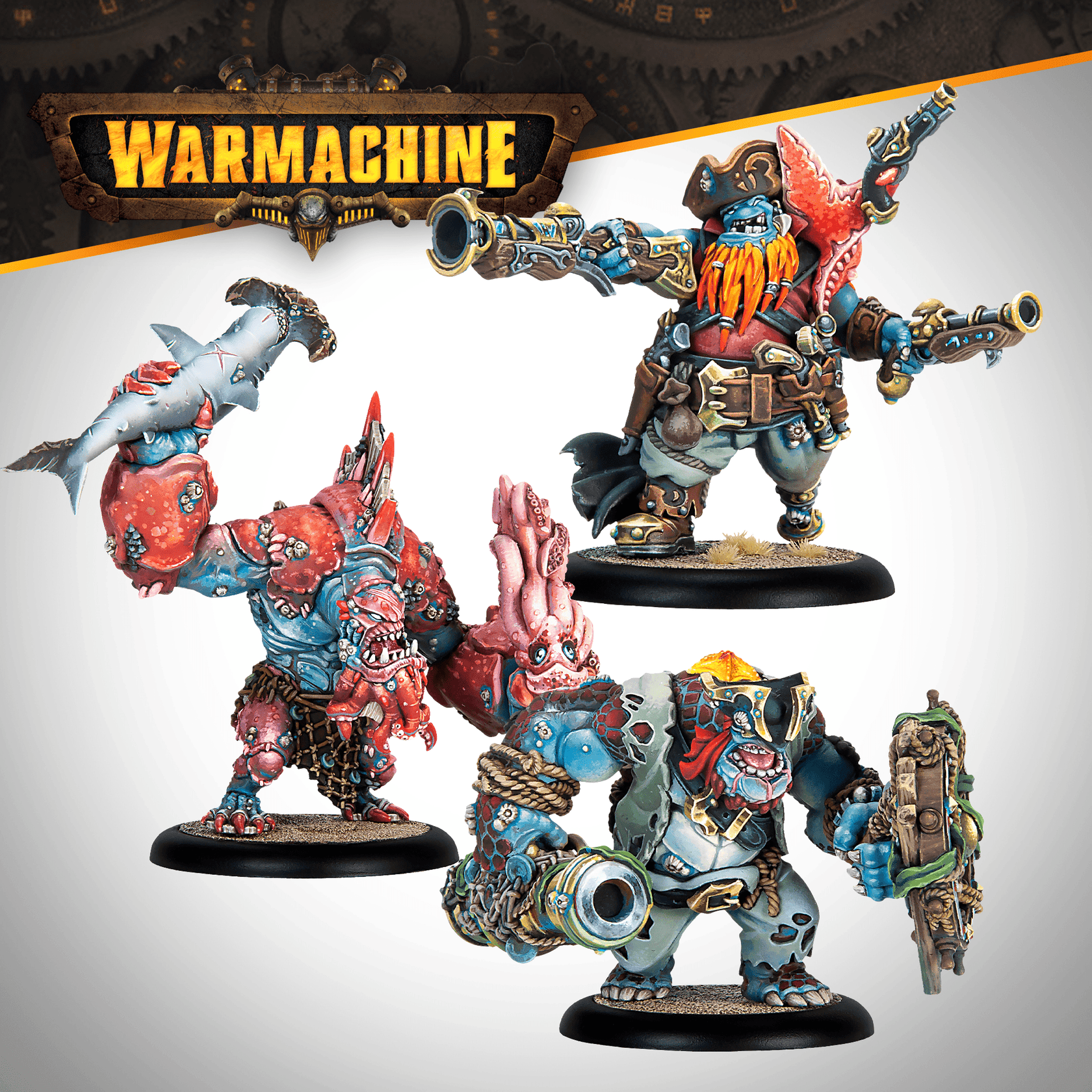 Warmachine: Southern Kriels - Brineblood Marauders - Battlegroup Box