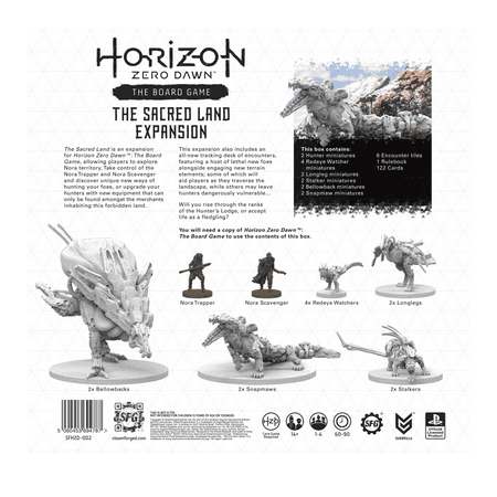 Horizon Zero Dawn: The Board Game - Sacred Land Expansion - 