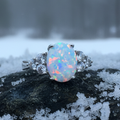 Katerina Opal Celtic Ring