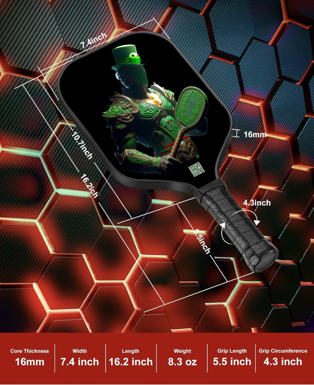 Matrix - Neo - Free UR Mind Edition - Pickleball Paddle