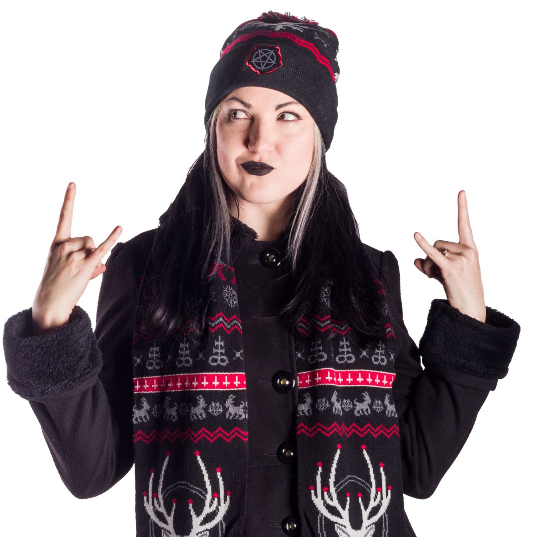 LIMITED Beelzebuck Unholy Holiday Beanie