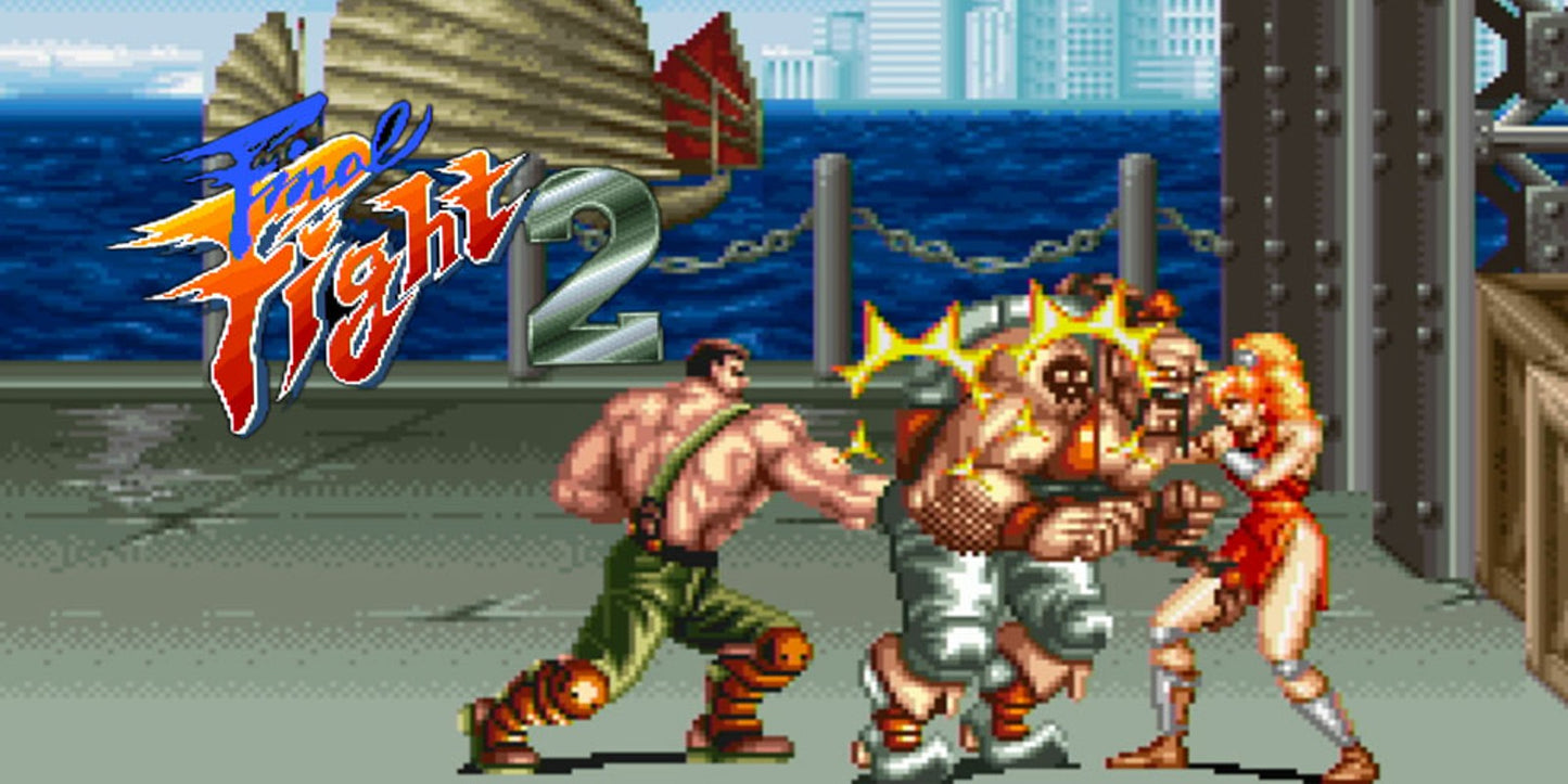 Final Fight 2 SNES Video Game Cartridge Super Nintendo