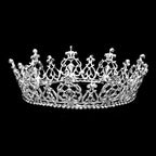 Stone Embellished Crown Tiara