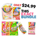 Skittles UK & China Bundle – 7 Pack International Skittles Candy Mix