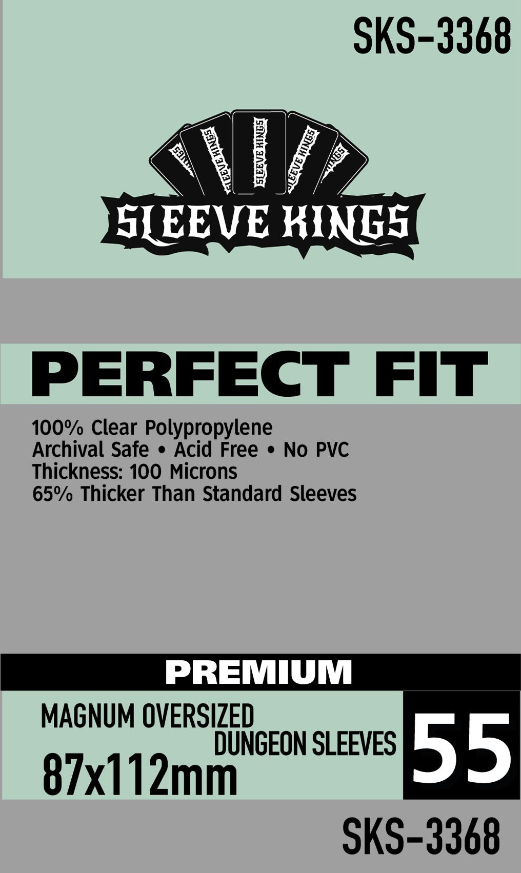 "Munchkin Big Box" Compatible Card Sleeve Bundle (8807 x 6 + 3368 x 1)