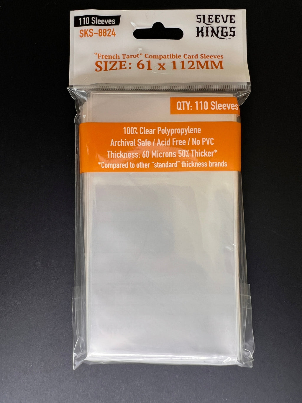 "Panda Spin" Compatible Card Sleeve Bundle (8824 x 1)
