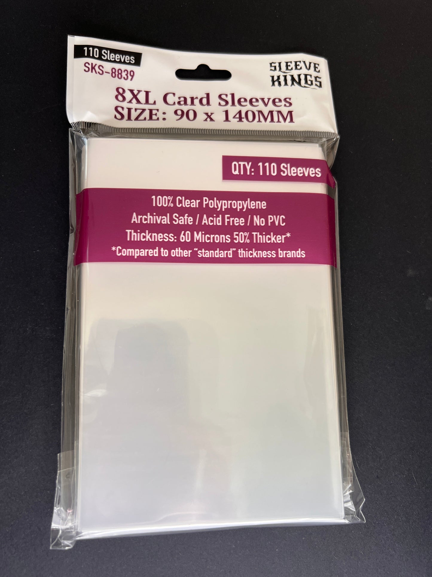 "Millennium Blades" Compatible Sleeve Bundle (8810 X 6 + 8839 X 1)