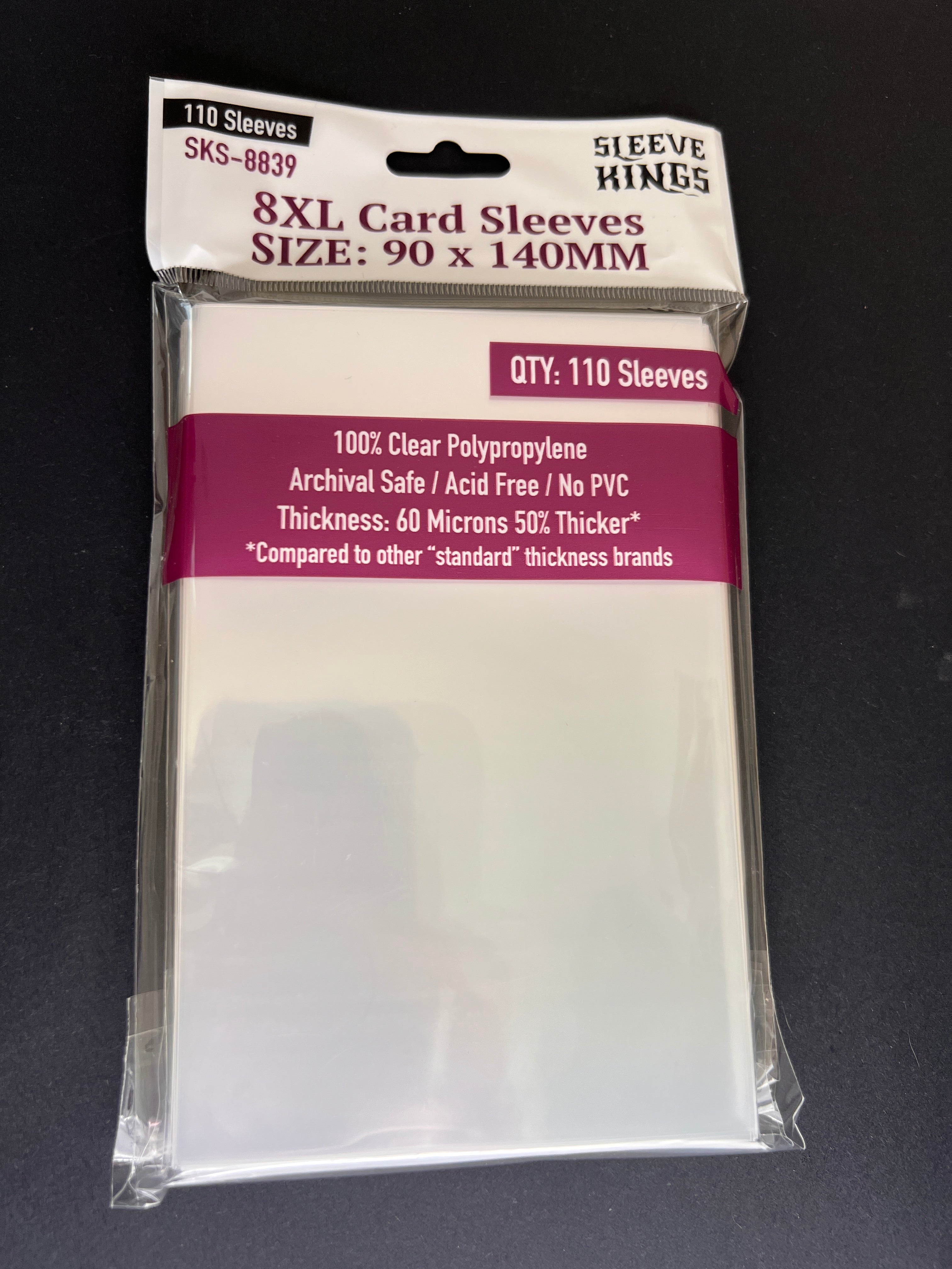 "Millennium Blades" Compatible Sleeve Bundle (8810 X 6 + 8839 X 1)