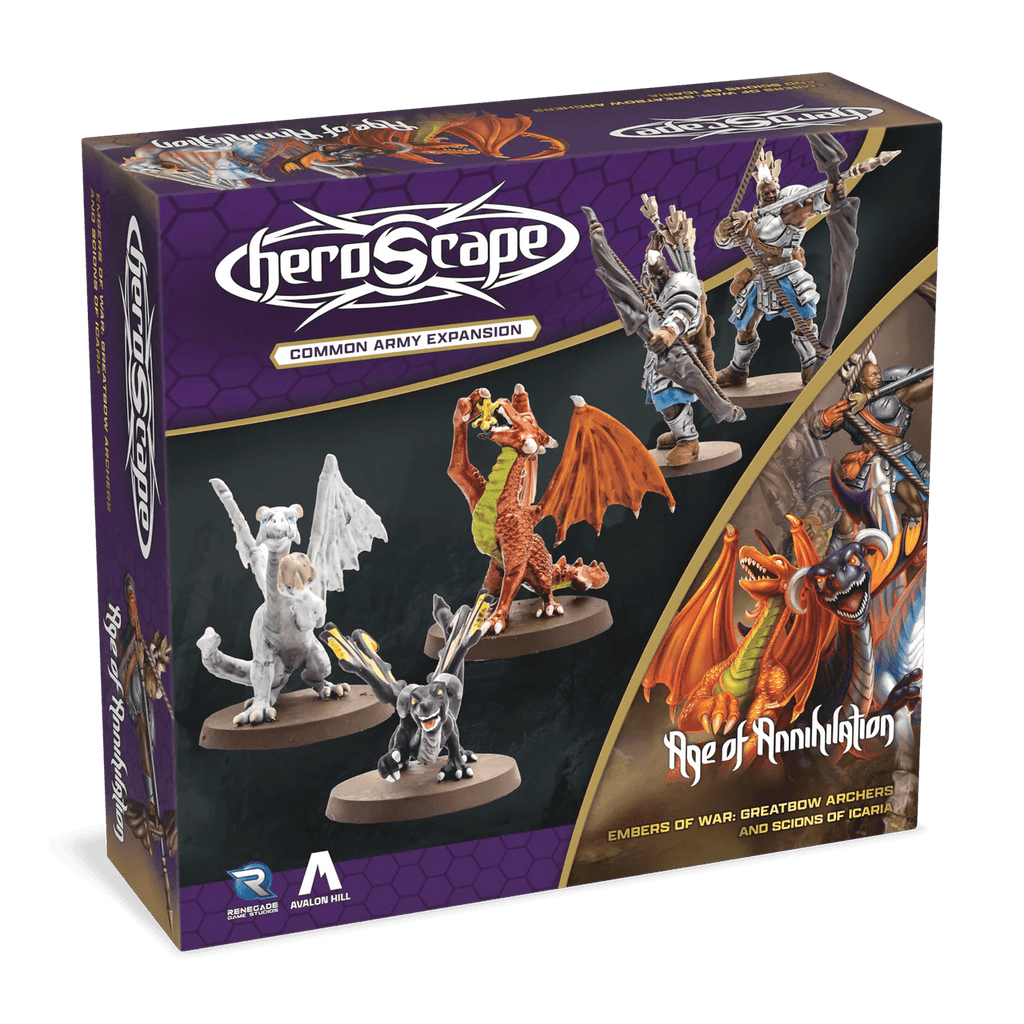 Heroscape: Age of Annihilation - Greatbow Archers and Scions of Icaria Army Expansion - 