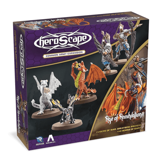 Heroscape: Age of Annihilation - Greatbow Archers and Scions of Icaria Army Expansion - 