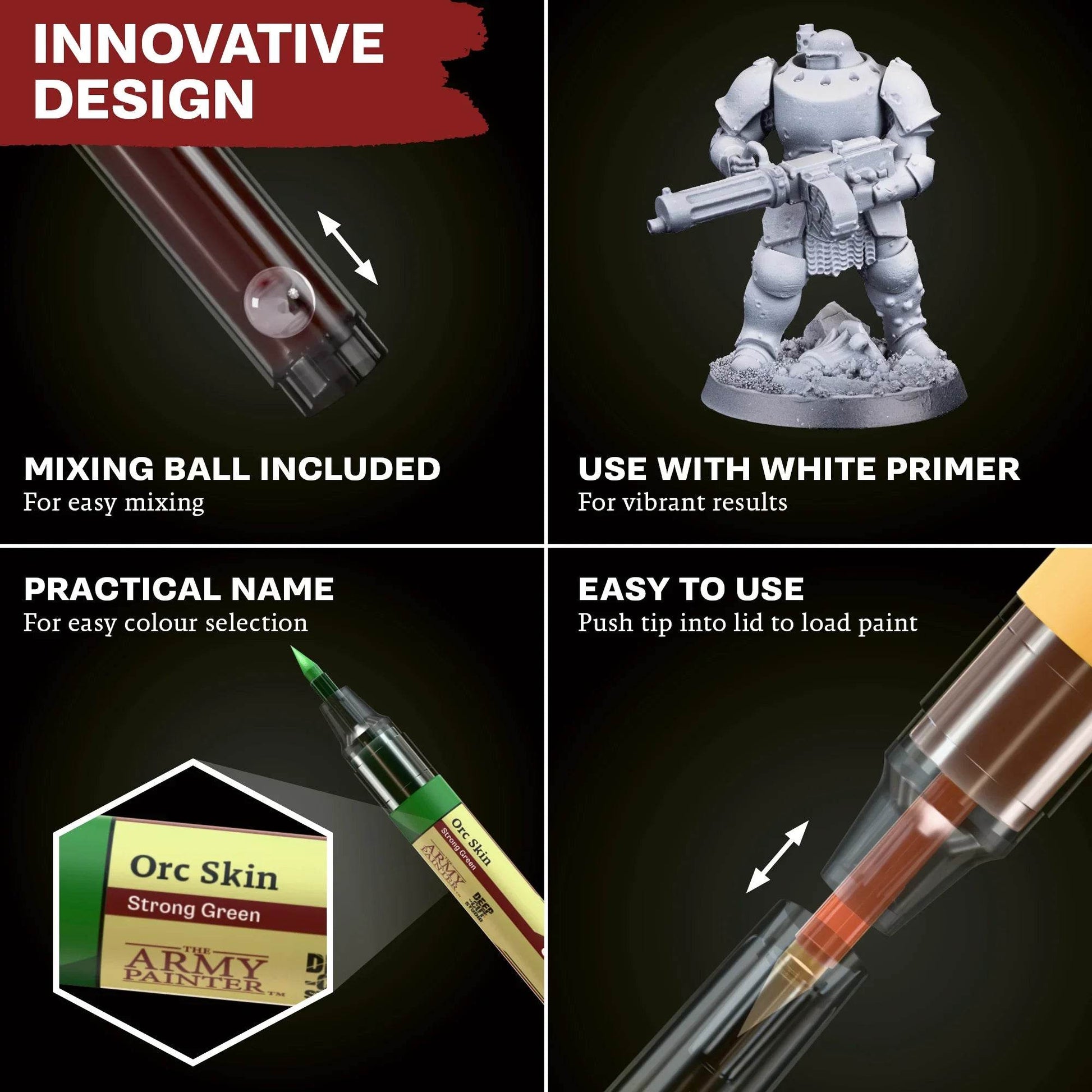 Army Painter Speedpaint: Marker Starter Set - 