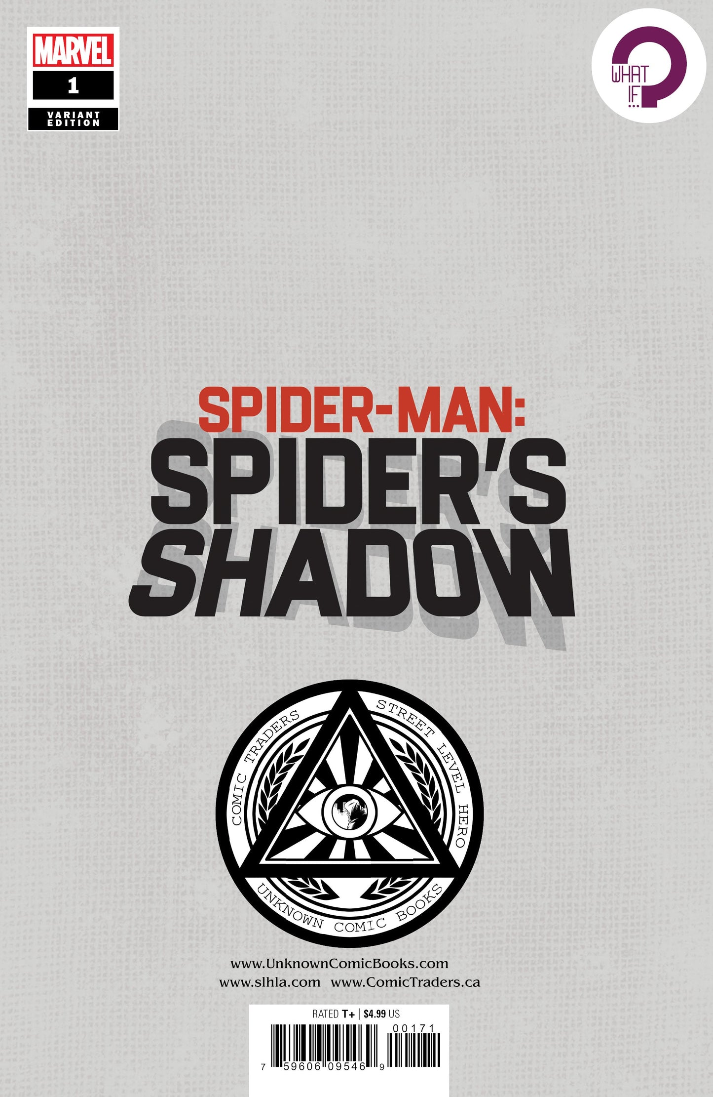 Spider-Man Spiders Shadow #1 (Of 4) Unknown Comics Miguel Mercado Exclusive Virgin Var (04/14/2021)