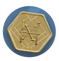 Behext: Kickstarter Exclusive Master Hex Metal Coin - 