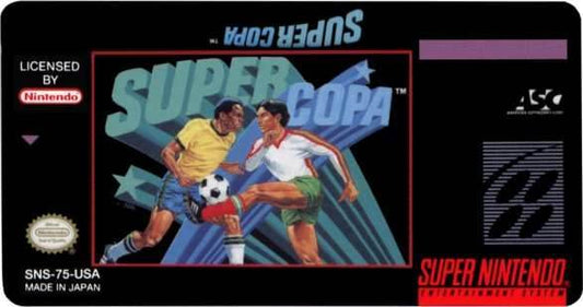 Super Copa (Super Nintendo) - Game Manual Only