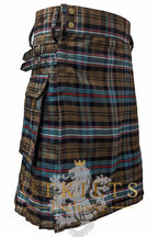 Standard Scottish National Weathered Tartan Utility Kilt