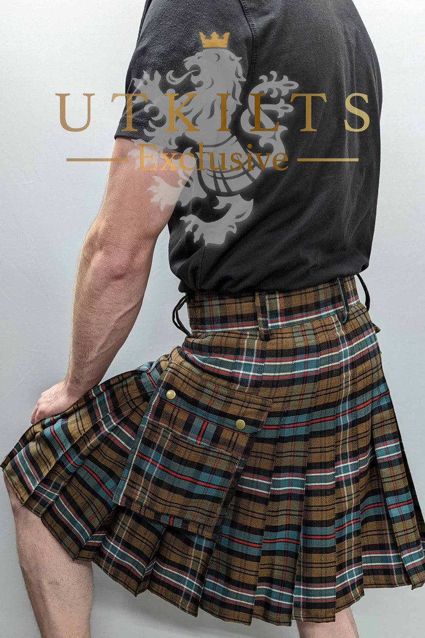 Standard Scottish National Weathered Tartan Utility Kilt
