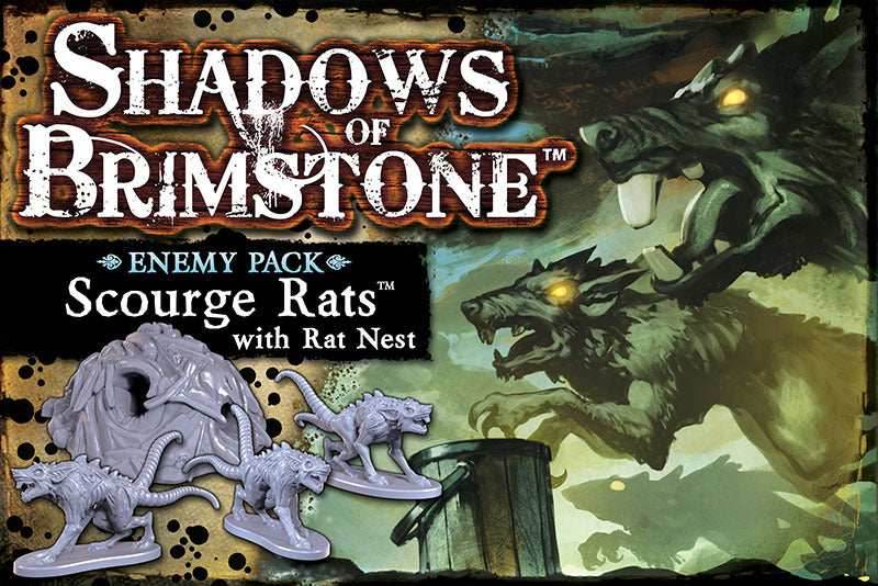 Shadows of Brimstone: Scourge Rats Enemy Pack - 