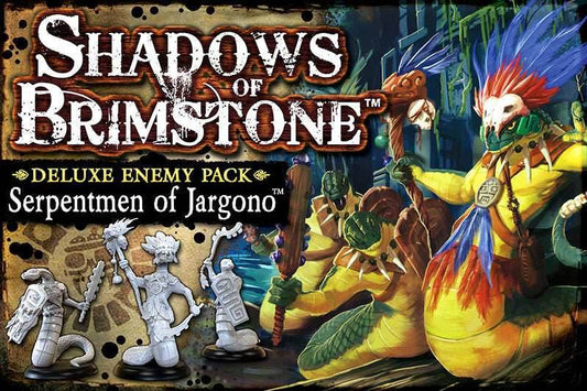 Shadows of Brimstone: Serpentmen of Jargono Deluxe Enemy Pack - 