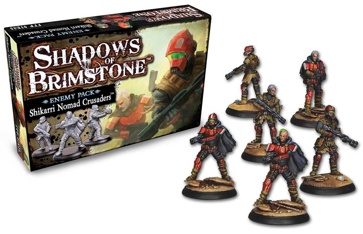 Shadows of Brimstone: Shikarri Nomad Crusaders Enemy Pack - 
