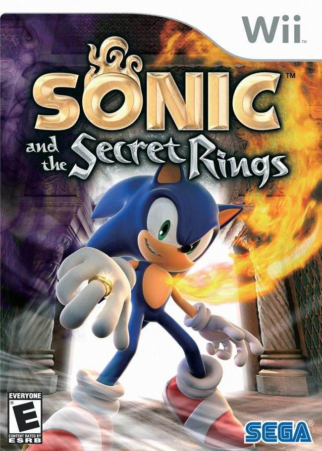 Sonic and the Secret Rings (Wii) - Game Manual Only