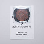 Life/Death Decision Maker Copper Coin - 