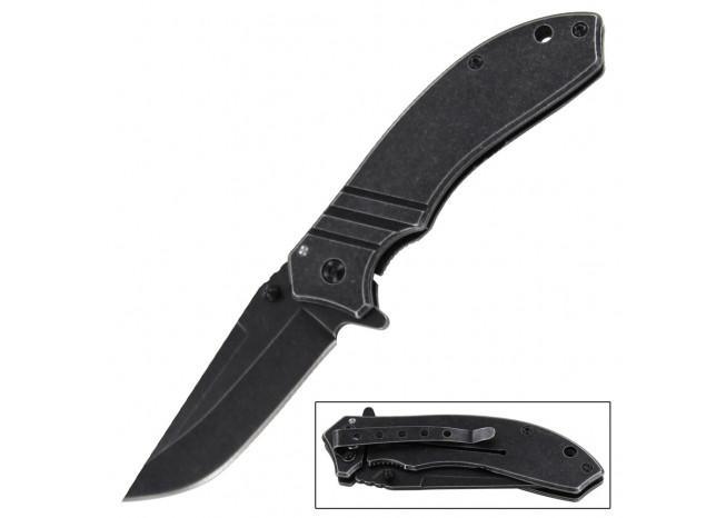 Spring Blade Steel Isolation Pocket Knife-0