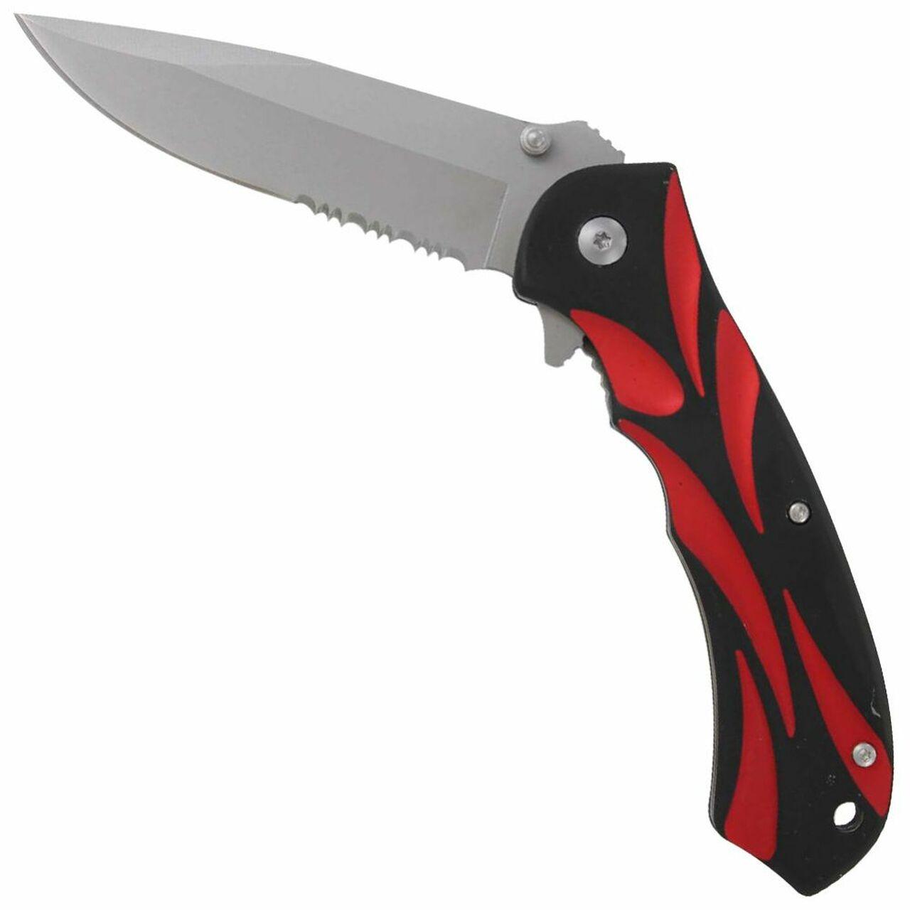 Black Rose Assisted Opening Pocket Knife-2