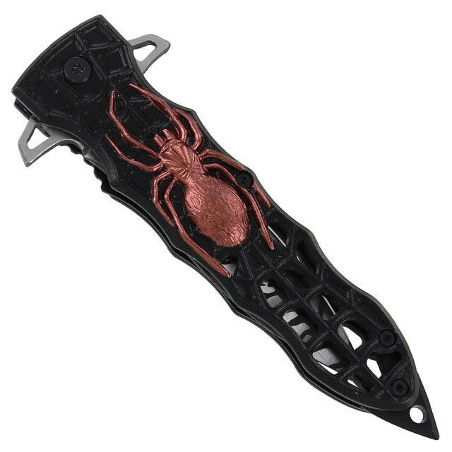 Spring Assisted Deadly Recluse Pocket knife-1