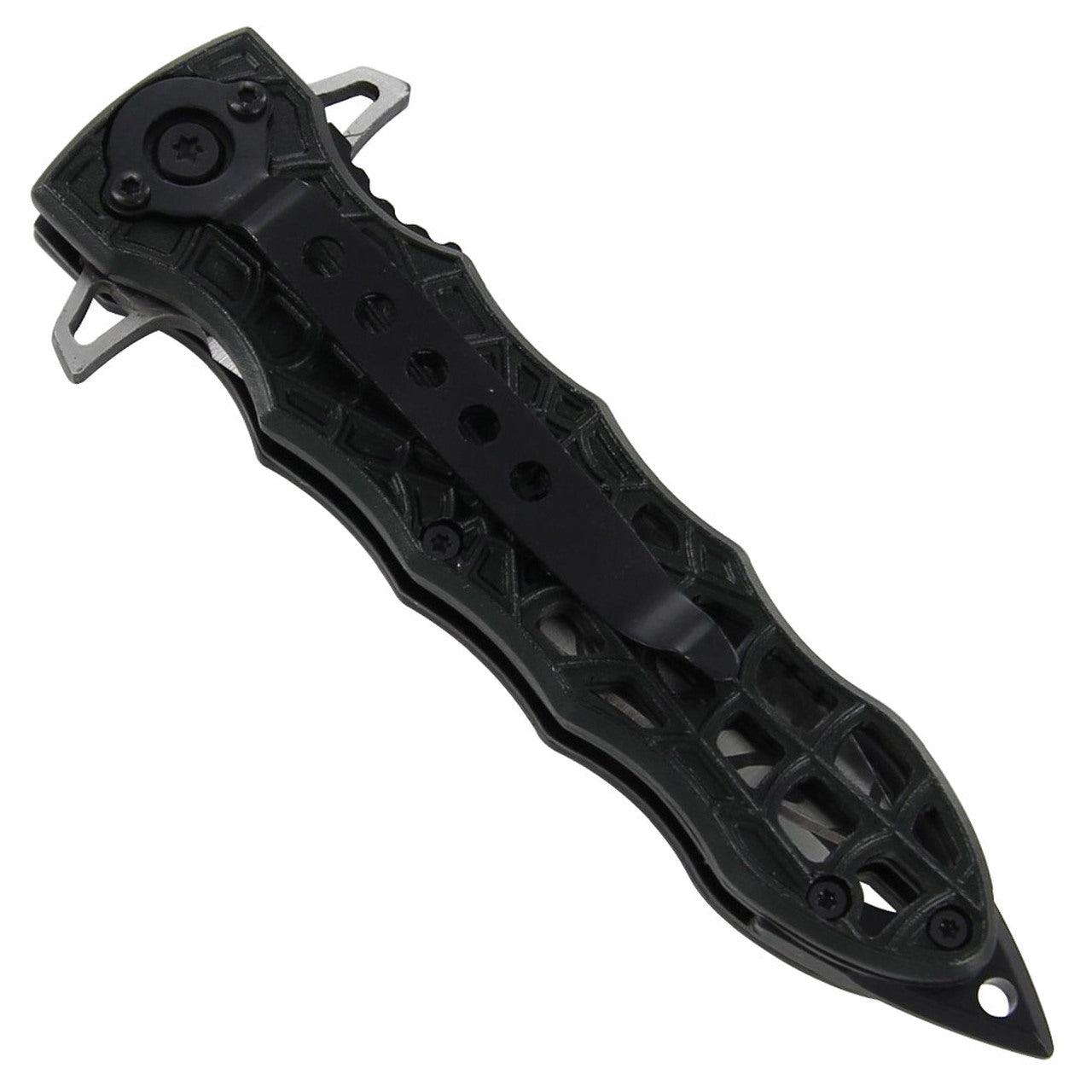 Spring Assisted Deadly Recluse Pocket knife-3