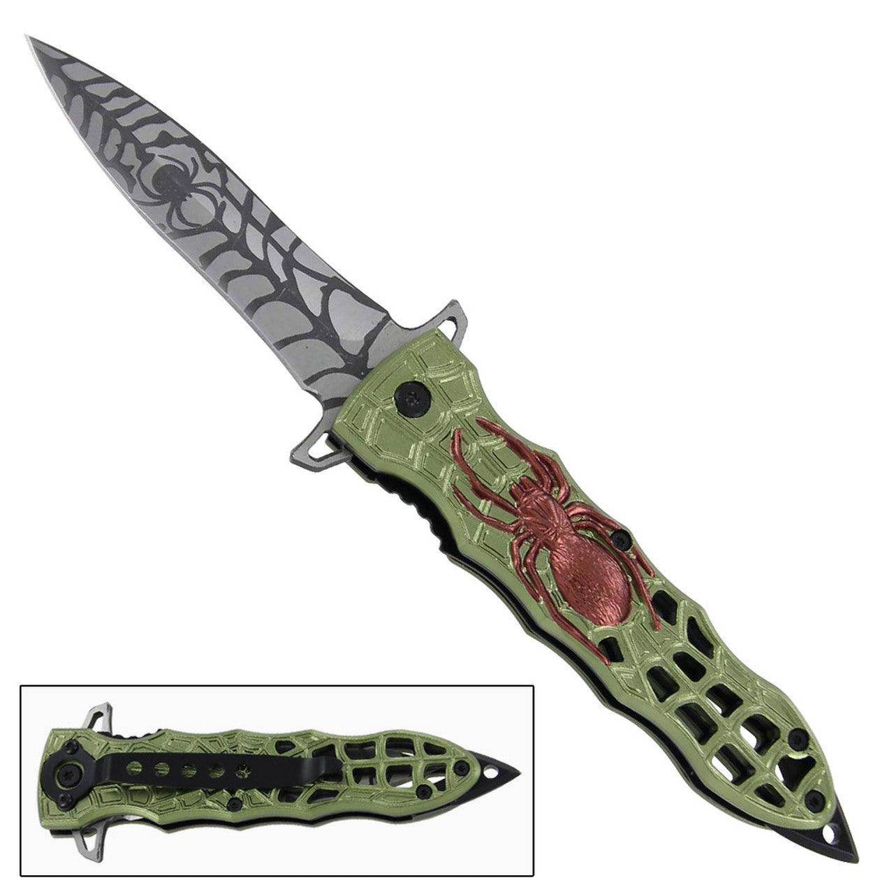 Spring Assist Sinister Web Crawler Knife-0