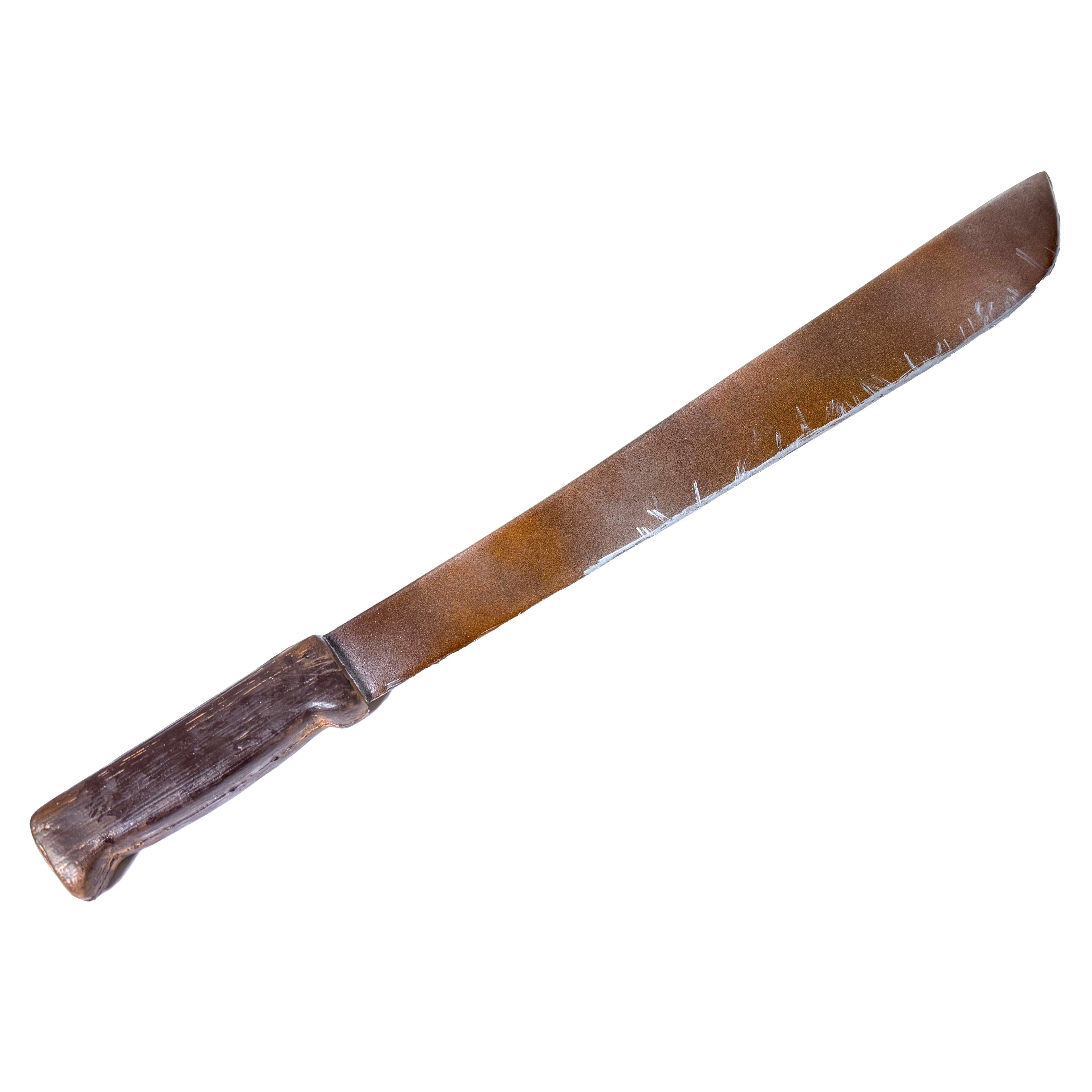 23 Inch Blade Jungle Machete Hand Axe Foam Rubber Prop