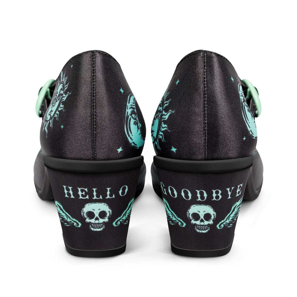 Chocolaticas® Mid Heels Spirit Board Women's Mary Jane Pump - 